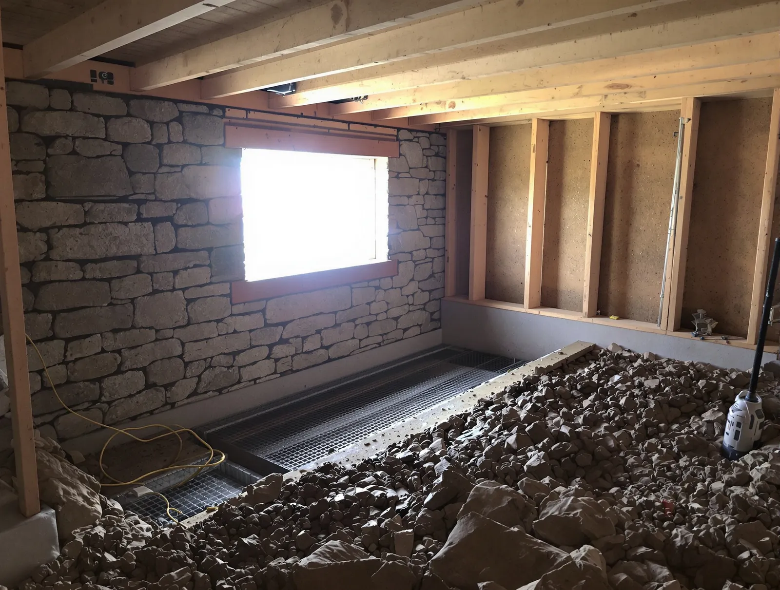 TrueLine basements work in progress